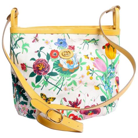 gucci floral print denim crossbody bag|crossbody Gucci side bag.